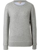 Michael Kors Cotton-Cashmere Blend Sweatshirt - Lyst