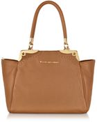 Moschino Love Calf Leather Satchel - Lyst