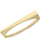 Michael Kors Gold-Tone Asymmetrical Hinge Bangle Bracelet - Lyst