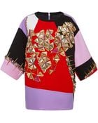 Fausto Puglisi Embellished Multicolor T-shirt - Lyst