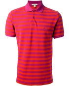 Burberry Brit Striped Polo Shirt - Lyst