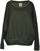 Leather Crown Sweatshirt - Lyst