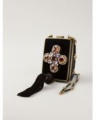 Tory Burch Embellished Clutch - Lyst