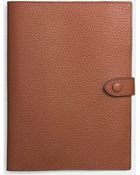Coach Bleecker Journal In Pebbled Leather - Lyst
