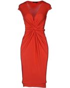 Donna Karan New York Kneelength Dress - Lyst
