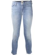 Mother Another Time Around Looker Crop Skinny Jean - Lyst
