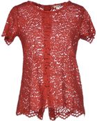 Erika Cavallini Semi Couture Blouse - Lyst