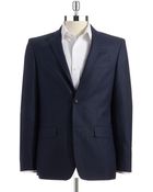 John Varvatos Wool Blazer - Lyst