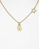 Marc By Marc Jacobs Pointing Bow Tie Necklace, 17.7" - Lyst