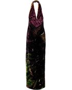 Class Roberto Cavalli Long Dress - Lyst
