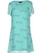 Sugarhill Short Dress - Lyst