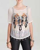 Free People Top - Talk That Talk - Lyst