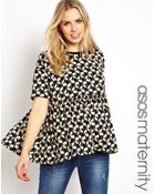 Asos Maternity Smock Top in Daisy Print - Lyst