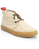 Del Toro Raffia Sneakers - Lyst