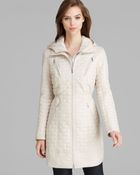 Laundry By Shelli Segal Coat - Mini Brick Quilted - Lyst