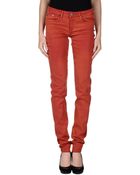 Thvm Denim Trousers - Lyst