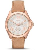 Fossil Ladies Rose Goldtone Cecile Multifunctional Watch - Lyst