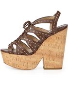 Michael Kors Bretta Runway Sandal - Lyst