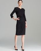 Rachel Roy Three Quarter Sleeve Jersey Dress - Lyst