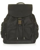 Topshop Perforated Backpack - Lyst