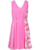 Nina Ricci Short Dress - Lyst