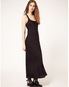 Asos Maxi Dress with Racer Back - Lyst