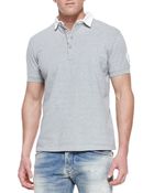 Diesel Shortsleeve Pique Polo Shirt - Lyst