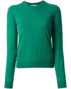 Kenzo Glitter Trim Sweater - Lyst