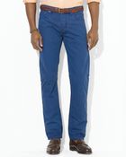 Ralph Lauren Polo Five Pocket Poplin Pants Slim Fit - Lyst