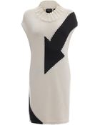 McQ by Alexander McQueen Big Arrow Jumper Dress - Lyst