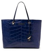 Diane von Furstenberg Voyage Large Croc Ready To Go Tote - Lyst