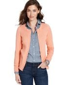 Tommy Hilfiger Long-Sleeve Cable-Knit Cardigan - Lyst