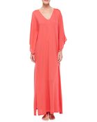 Natori Shangrila Jersey Caftan - Lyst