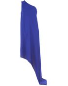 Maison Rabih Kayrouz Draped Asymmetric Dress - Lyst