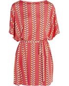 Issa Printed Silk-Jersey Dress - Lyst