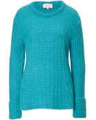Paul & Joe Mohair Blend Textured Knit Pullover - Lyst