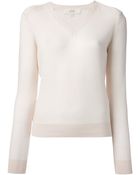 Vanessa Bruno Athé V-Neck Sweater - Lyst