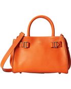 vince camuto orange purse