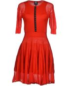 McQ by Alexander McQueen Short Dress - Lyst