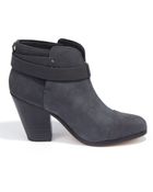 Rag & Bone Nubuck Harrow Booties - Lyst