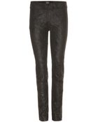 McQ by Alexander McQueen Suede Leggings - Lyst