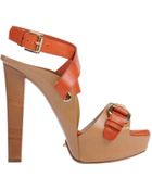 DSquared² Platform Sandals - Lyst