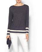 Jet By John Eshaya Stripe Sweater - Lyst