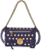 Marc Jacobs Flat Studs Small Gotham Shoulder Bag - Lyst