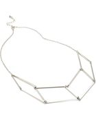 Forever 21 Geo Cutout Necklace - Lyst