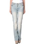 Roy Rogers Denim Trousers - Lyst