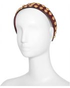 Valentino Gryphon Studs Leather Hairband - Lyst