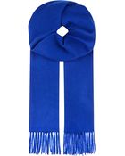 Johnstons Cashmere Plain Scarf - Lyst