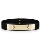 BCBGMAXAZRIA Plated Elastic Waist Belt - Lyst