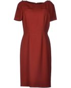 Gucci Knee Length Dress - Lyst
